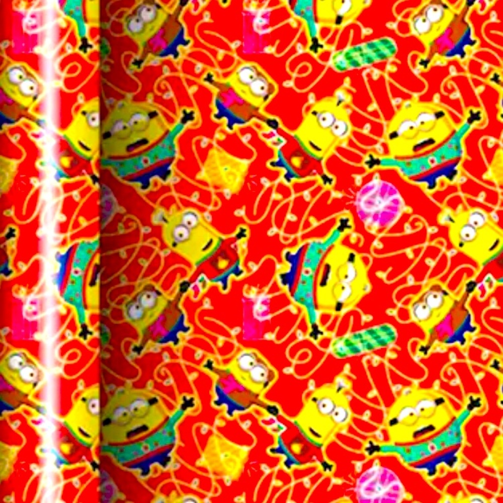Minions Christmas Wrapping Paper